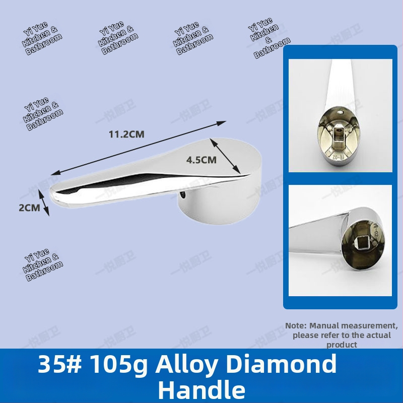 Rukoväť kohútika pre drez a kuchyňu, miešanie horúcej a studenej vody, zliatina, moderný minimalistický štýl