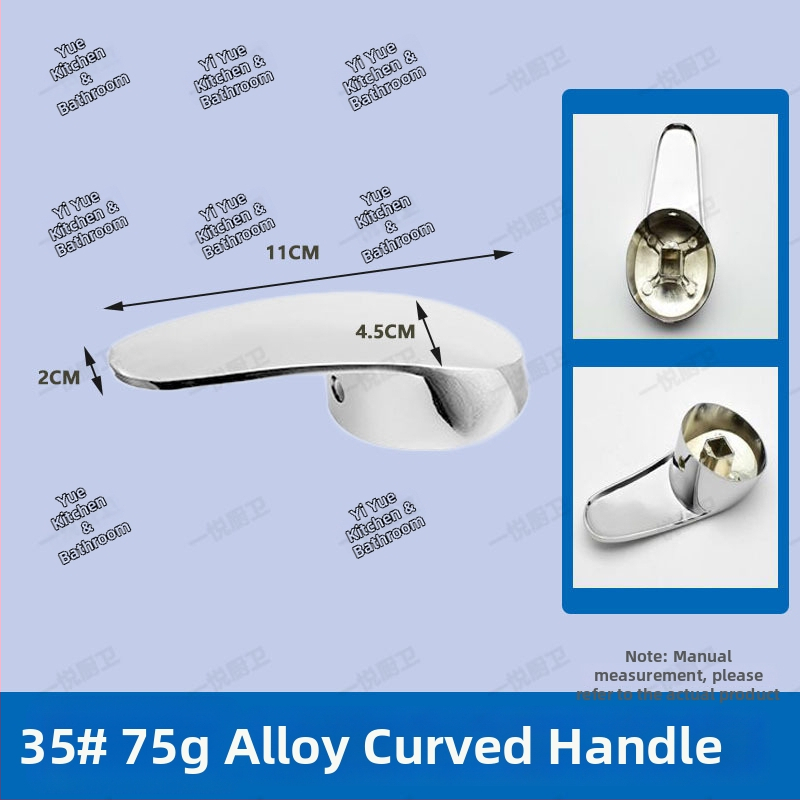 Rukoväť kohútika pre drez a kuchyňu, miešanie horúcej a studenej vody, zliatina, moderný minimalistický štýl