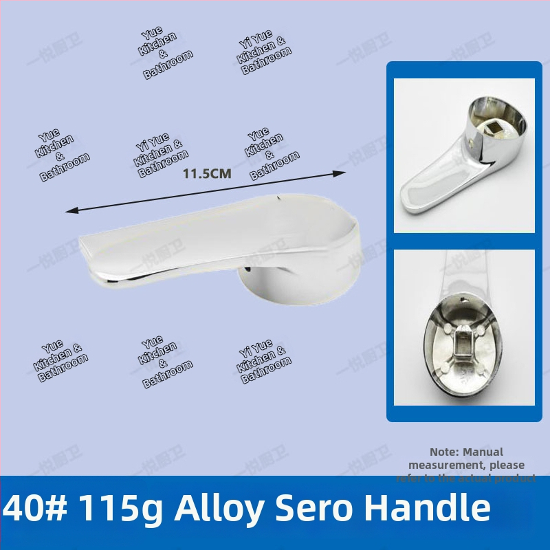 Rukoväť kohútika pre drez a kuchyňu, miešanie horúcej a studenej vody, zliatina, moderný minimalistický štýl