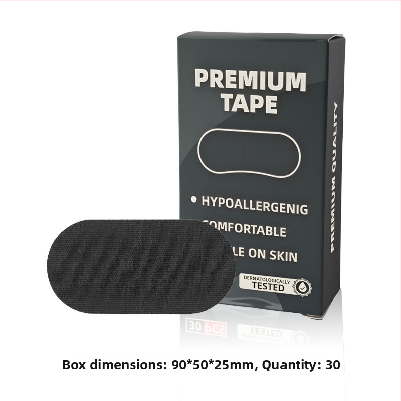 Szájzsinór alvásra – horkolás elleni tapasz, rugalmas anyag, testreszabható, egyszerű stílus