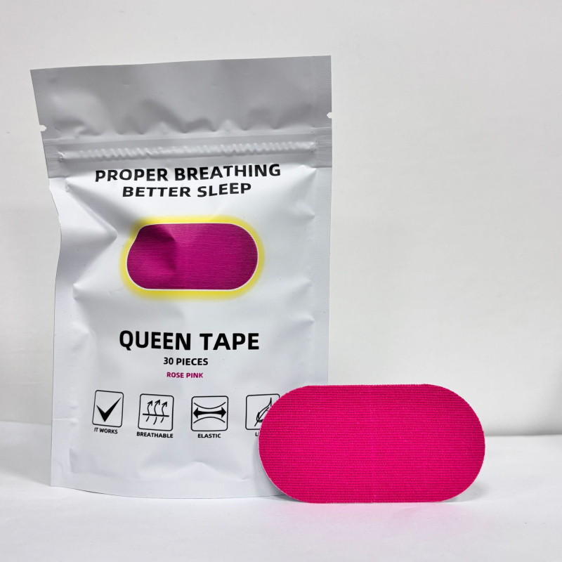 Szájzsinór alvásra – horkolás elleni tapasz, rugalmas anyag, testreszabható, egyszerű stílus