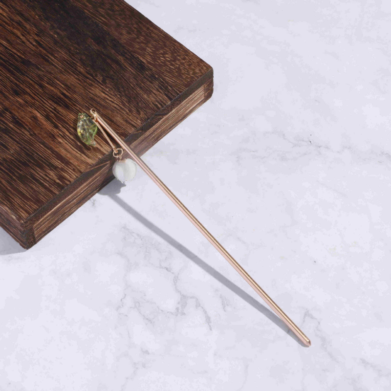 Weituo сплав античен дамски шпилка за коса, геометричен стил, ръчна изработка