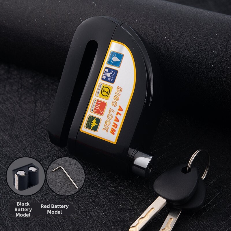 Αναφορτιζόμενο Αλάρμ Δίσκου Κλείδωμα για Ποδήλατο, Αλουμινίου Κράμα, 281 g, Μοντέλο D02, Κωδικός Προϊόντος D01