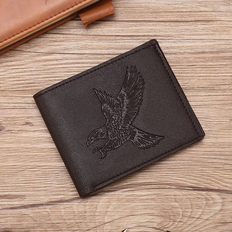 Muški kratki novčanik, višefunkcionalni držač za vozačku i kartice, ultra lagan, gradski minimalistički stil, uzorak životinja, svakodnevna upotreba