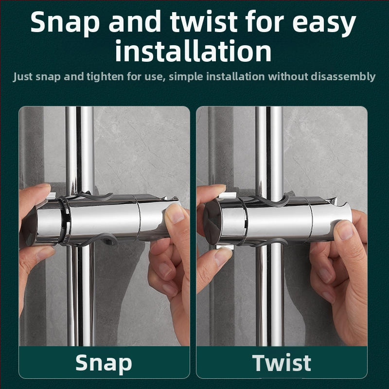 Držiak na sprchu, ABS materiál, OHSG-1 model, moderný minimalistický dizajn