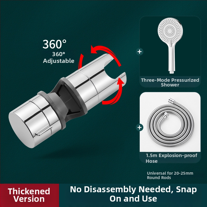 Držiak na sprchu, ABS materiál, OHSG-1 model, moderný minimalistický dizajn