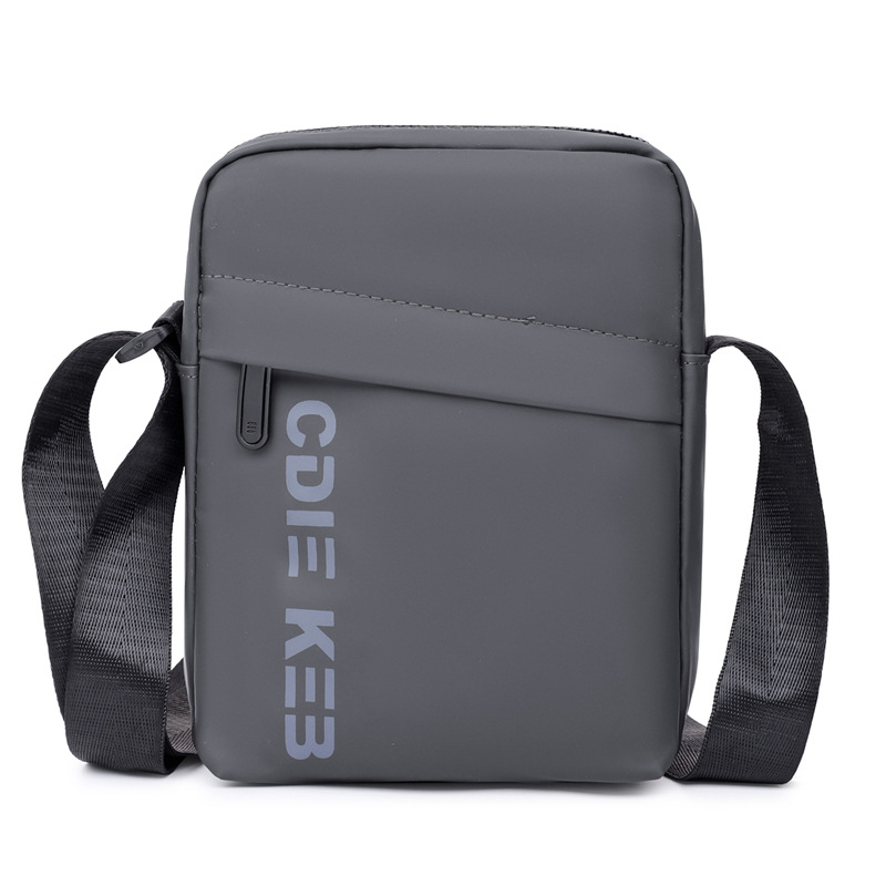 Muška crossbody torba, gradski stil, Oxford platno, otporna na habanje, podstava od poliestera, proljeće 2025