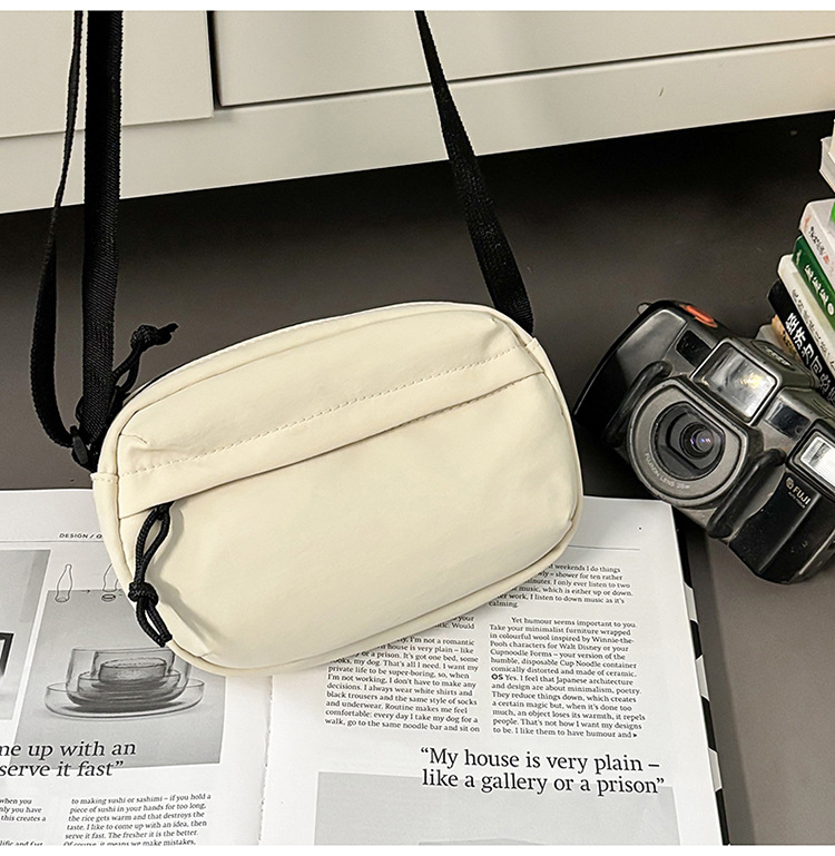 Muška crossbody torba za sport i svakodnevnu upotrebu — ulični stil, najlon, smanjenje opterećenja, podstava poliester
