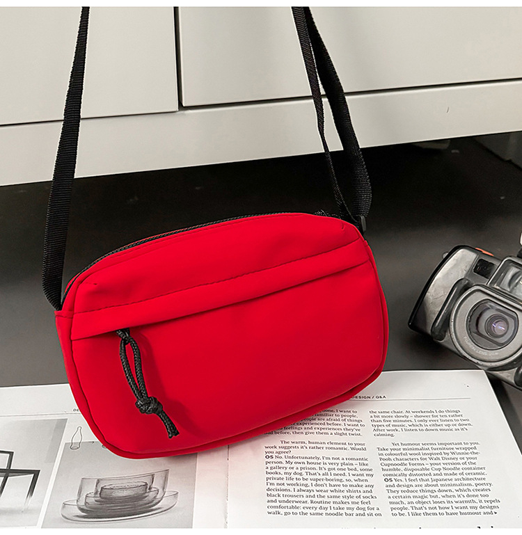 Muška crossbody torba za sport i svakodnevnu upotrebu — ulični stil, najlon, smanjenje opterećenja, podstava poliester