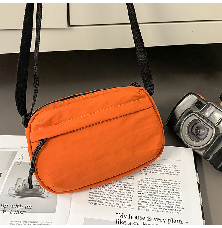 Muška crossbody torba za sport i svakodnevnu upotrebu — ulični stil, najlon, smanjenje opterećenja, podstava poliester