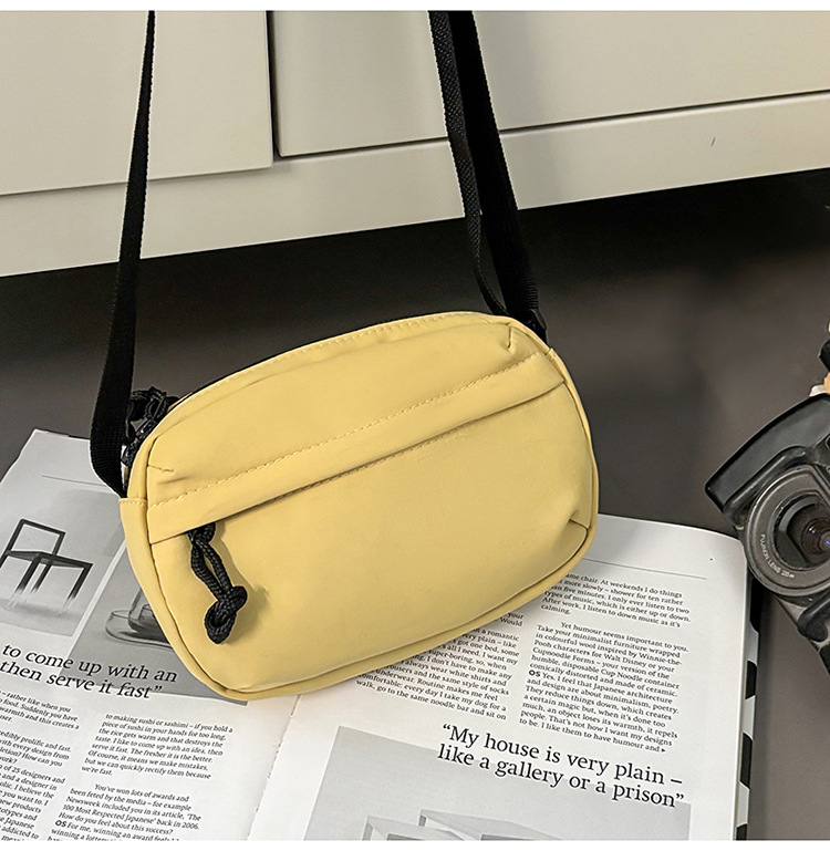 Muška crossbody torba za sport i svakodnevnu upotrebu — ulični stil, najlon, smanjenje opterećenja, podstava poliester