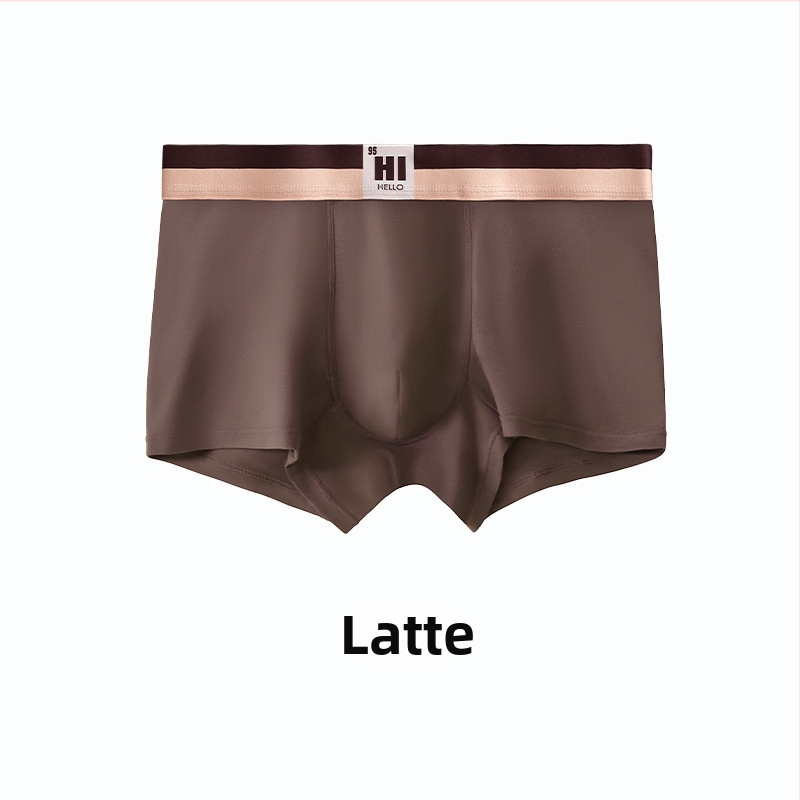 Férfi pamut boxer brief, 95–100% pamut, középmagas derekú, kötött anyag, egyszínű modell, sportos alsónemű