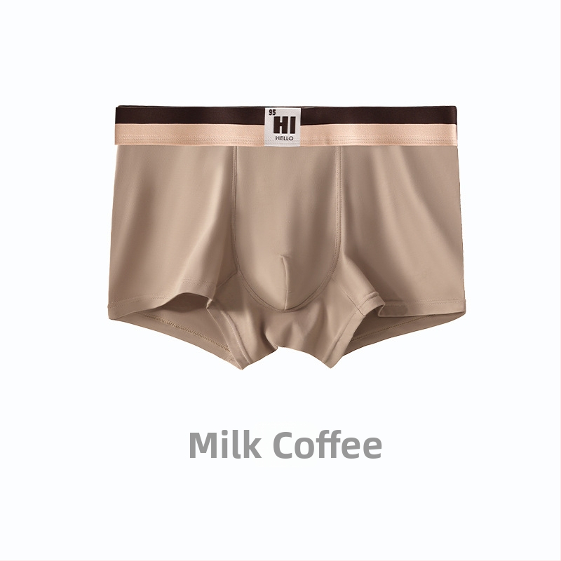 Férfi pamut boxer brief, 95–100% pamut, középmagas derekú, kötött anyag, egyszínű modell, sportos alsónemű