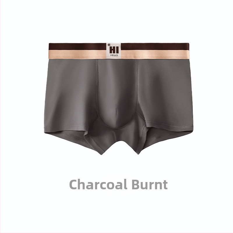 Férfi pamut boxer brief, 95–100% pamut, középmagas derekú, kötött anyag, egyszínű modell, sportos alsónemű