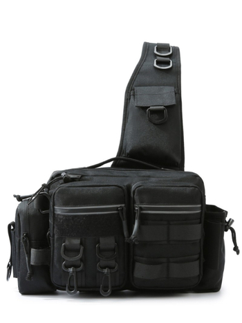 Ανδρικό Τσαντάκι Μέσης – Πολυλειτουργική Τακτική Τσάντα για Ψάρεμα, Αναπνεύσιμο Νάιλον, Αδιάβροχη Εσωτερική Επένδυση Πολυεστέρα, Στυλ Αναψυχής Ταξιδιού