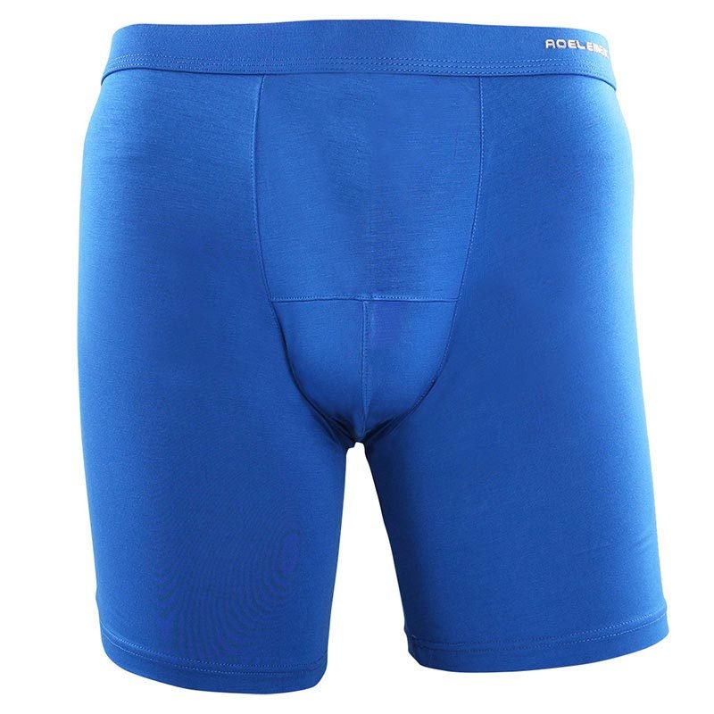 Férfi sportos boxer briefs hosszú lábbal, dörzsálló, gyorsan száradó, 90–95% viszkóz