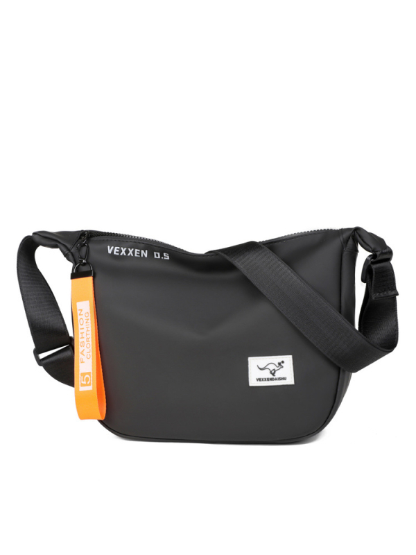 Muška crossbody torba, PU koža, gradska jednostavnost, velika kapaciteta, jednobojna, poliester podstava