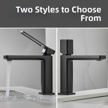 Meďový miešací kohútik na umývadlo, namontovaný na doske, keramická kartušová vložka, jednoručný, 0-99°C, 0,8 MPa