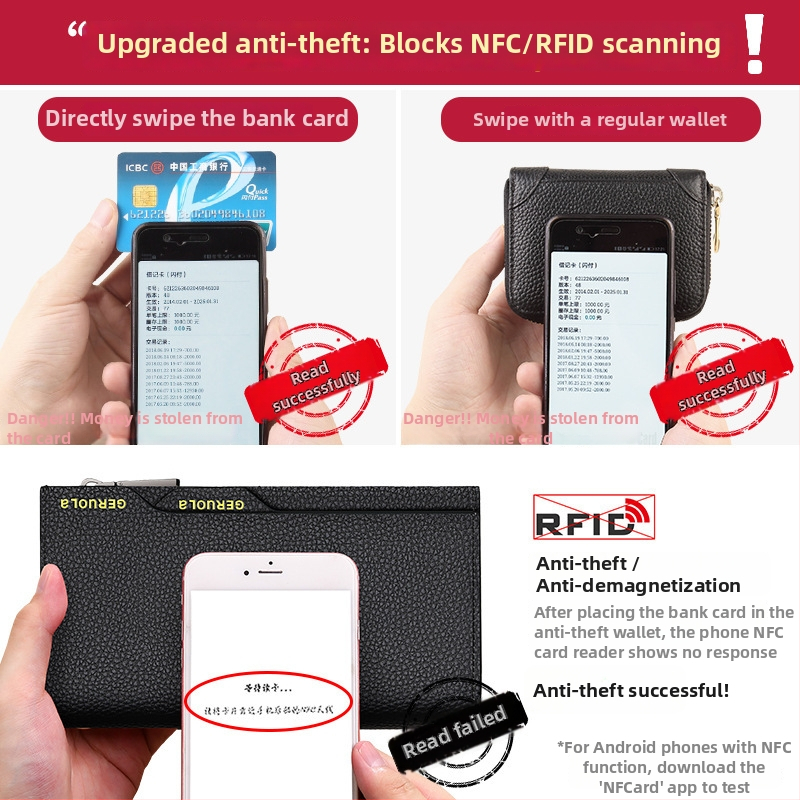 Gorola muški novčanik – prirodna koža, RFID zaštita, višestruki pretinci za kartice, velik kapacitet