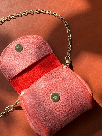Unisex retro novčanik za kovance od kože s uzorkom životinja, bez podšivanja