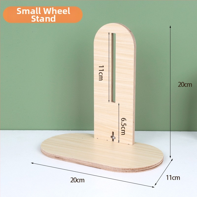 Hamster nest – okrúhly drevený úkryt, vodotesný, kreslený štýl (Materiál: Silk flower; Tvar: Okrúhly; Funkcia: Vodotesný; Štýl: Kreslený; Aplikačné objekty: Hamster)