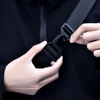 Ανδρική τσάντα ώμου, στυλ δρόμου, Oxford ύφασμα, αδιάβροχη, ιδανική για ταξίδια αναψυχής