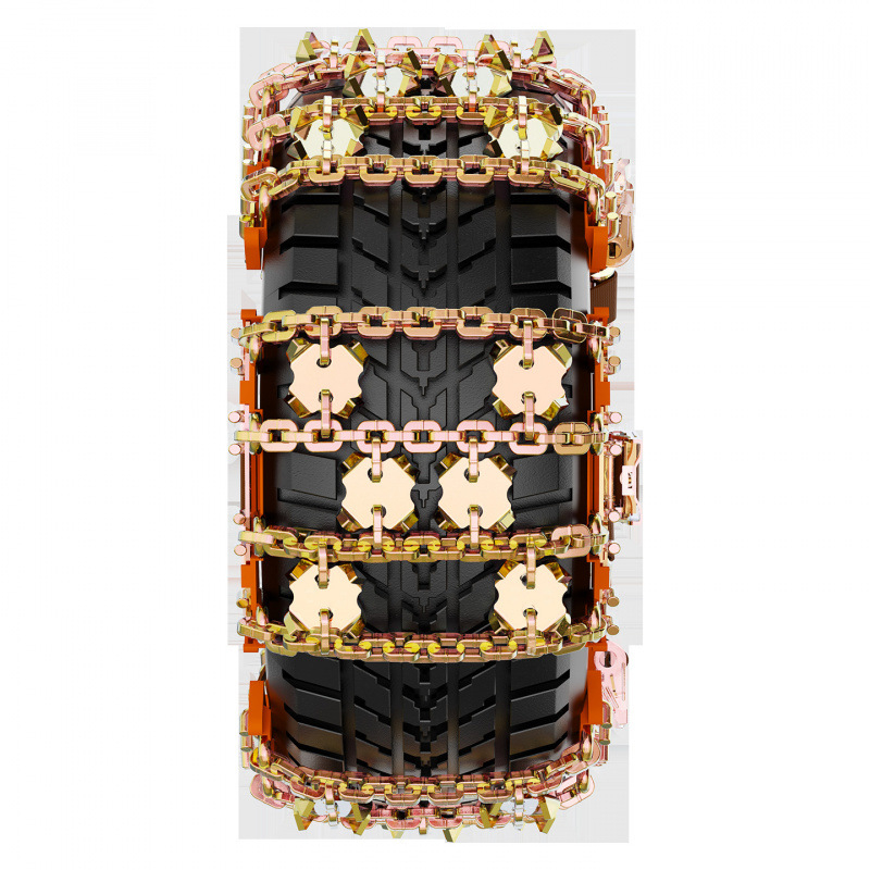 Univerzalni čelični lanac za gume za SUV i putničke automobile – raspon guma 175–285, težina 6.6–7 kg, model: Universal