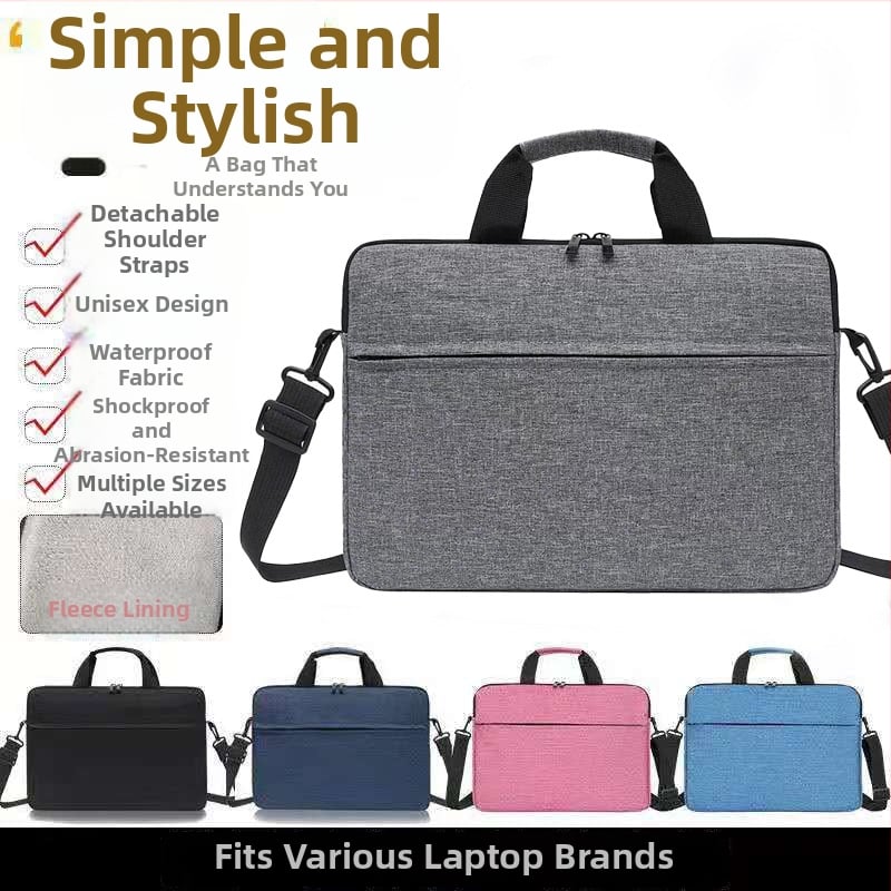 Εσωτερική θήκη φορητού υπολογιστή με φερμουάρ, από Oxford ύφασμα, αδιάβροχη και ανθεκτική στη φθορά, με θήκη για υπολογιστή