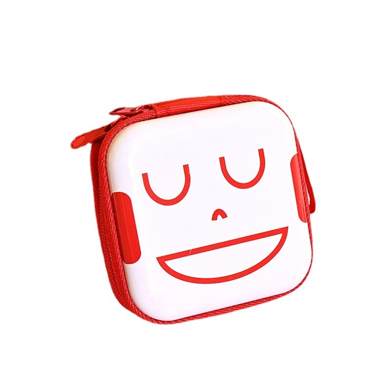 Монетник от цинкова ламарина със анимиран дизайн, джоб с 1 сгъвка, цип, офсетово печатане