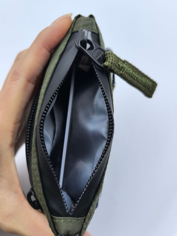 ALS érme-táska – Anti-theft, nylon bélés, 1 hajtás, mindennapi utazáshoz