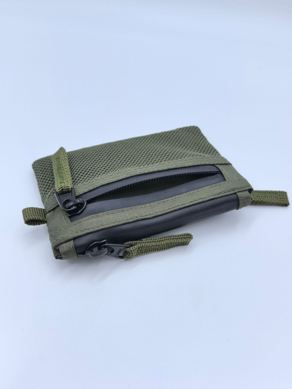 ALS érme-táska – Anti-theft, nylon bélés, 1 hajtás, mindennapi utazáshoz