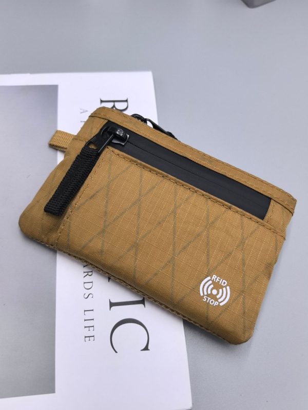 ALS érme-táska – Anti-theft, nylon bélés, 1 hajtás, mindennapi utazáshoz