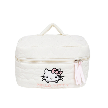 2025-ös aranyos rajzfilmszerű sminktáska nőknek, hordozható, nejlon anyag, légáteresztő és ultra könnyű, bélés nejlon