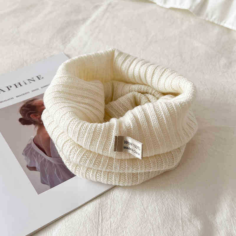 Вълнен плетен шал за врата, самонагряващ се, зимен сезон 2024, 71–80% вълна