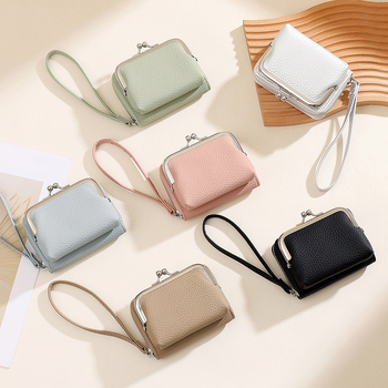 Портфейл с отделящ се щипков клип и акордеонни отделения за карти; PU материал • Taomcimic • Минималистичен и тих лукс • Полиестерна подплата • Разширява капацитета