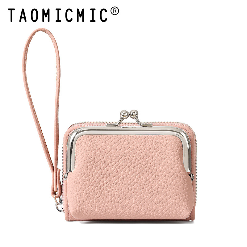 Портфейл с отделящ се щипков клип и акордеонни отделения за карти; PU материал • Taomcimic • Минималистичен и тих лукс • Полиестерна подплата • Разширява капацитета