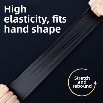 Jiankang нитрилни еднократни ръкавици, удебелени, хранителна класа, водоустойчиви и маслоустойчиви, за миене на съдове