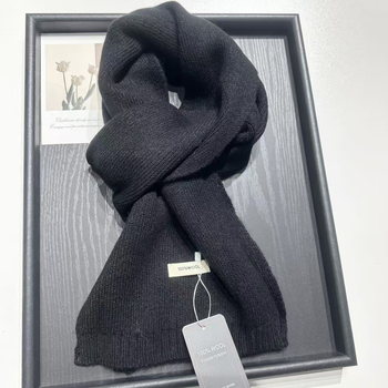Корейски стил плетен шал, 100% вълна, warp плетене, топлина за зимата, защита от прах