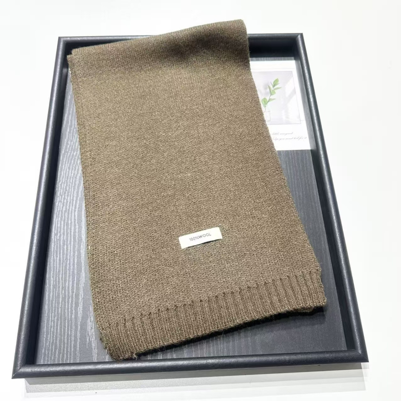 Корейски стил плетен шал, 100% вълна, warp плетене, топлина за зимата, защита от прах