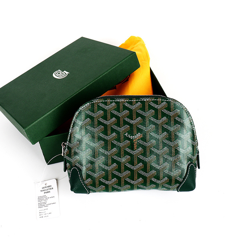 Козметична чанта от естествена кожа с цип, подплата от канвас, водоустойчива и мултифункционална за ежедневна употреба