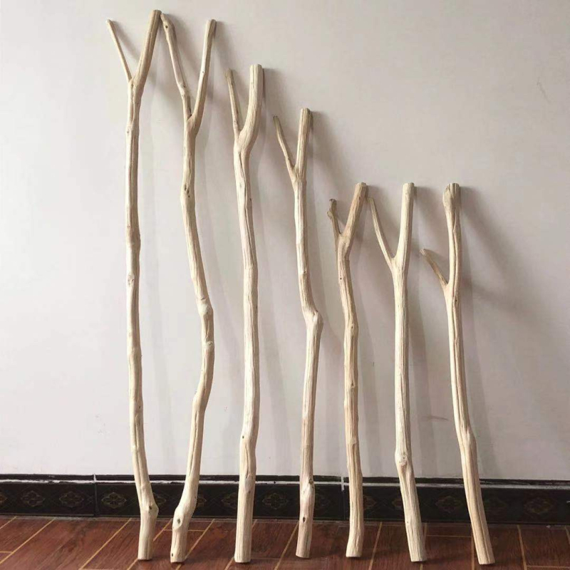 Декоративни дървени клонки от естествено дърво за завеси и закачалки за дрехи, обелени сухи клонки; материал 23332023141, занаят 19766709556, разновидност Daisy; предназначени за сватби, на открито, реквизит за снимки и домашен декор