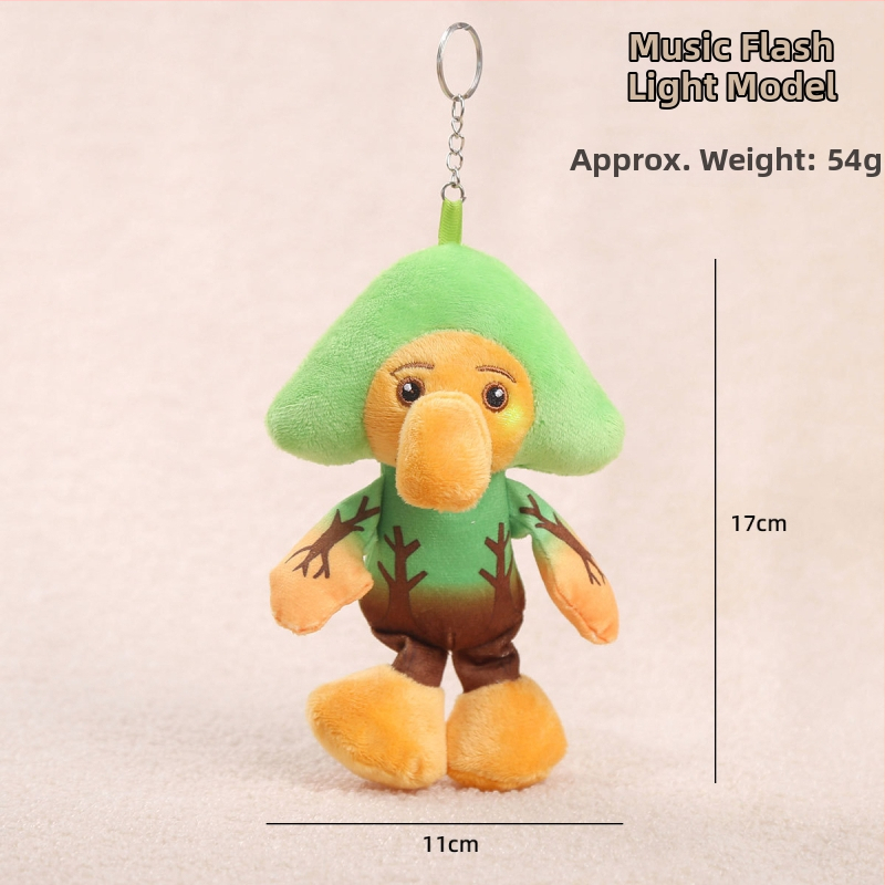 Плюшена маймунка кукла, къс плюш, пълнеж PP памук, OEM лого обработка, подходяща за възраст 14+