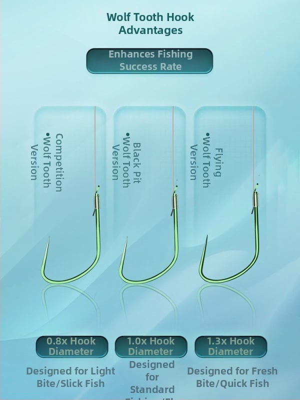 Giant Fin King cârlig de pescuit – dublu, fără pinten, rig pre-legat, anti-încâlcare, pentru crap crucian în râu