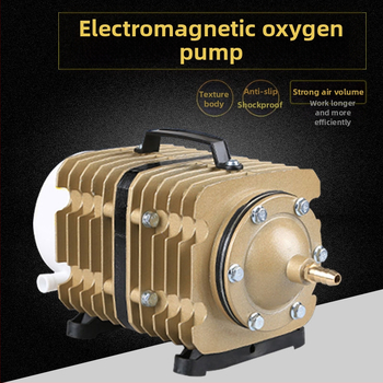 Електромагнитна въздушна помпа за езеро и рибовъдство — Бранд SUNSUN/Sensen; Тегло: 5 кг; Шум: 50 dB; Захранване: AC