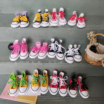 Παιδικά πάνινα παπούτσια με κορδόνια, χαμηλό ύψος, καουτσούκ σόλα, για άνοιξη και φθινόπωρο