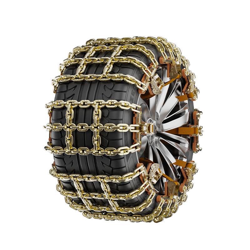 Univerzális hólánc autók és terepjárók számára, acélból, 165-275 gumikhoz, Tianzi grid modell