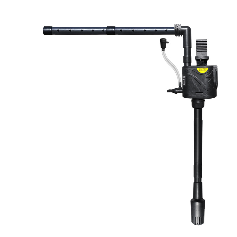 Akvariumhoz merülőpumpa felső szűrőboxszal — három az egyben, oxigén-keringés, olajfilm eltávolítás