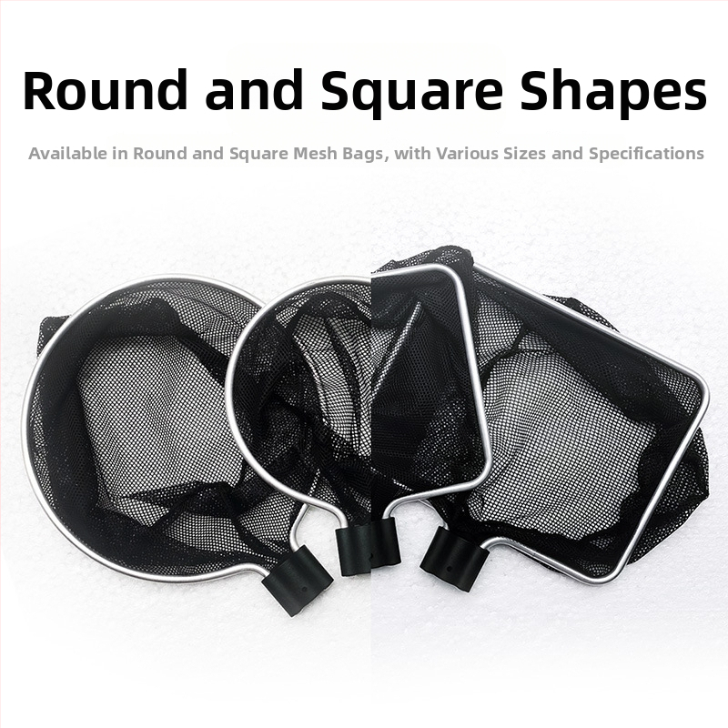 Akvarijná sieť s hliníkovou tyčou a polyesterovým sieťovaním, teleskopická rukoväť, 500 g, vybavenie akvária