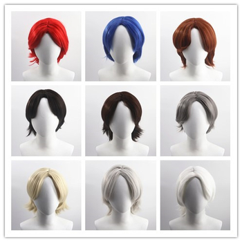 COS paróka cosplayhoz, Wolf Tail, anyag: magas hőmérsékletű drót, stílus: cosplay