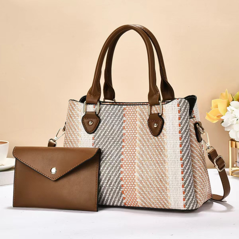 Crossbody torba - gradski stil, PU materijal, horizontalni kvadratni oblik, zatvaranje na zip, unutarnja pretinac sa zipom (PU materijal, horizontalni kvadratni oblik, zatvaranje na zip, unutarnja pretinac sa zipom)